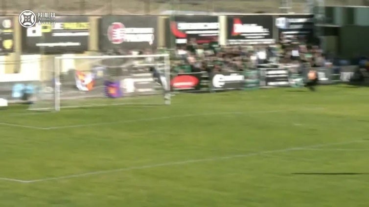 Resumen de partido de fútbol entre la Segoviana y el Sestao