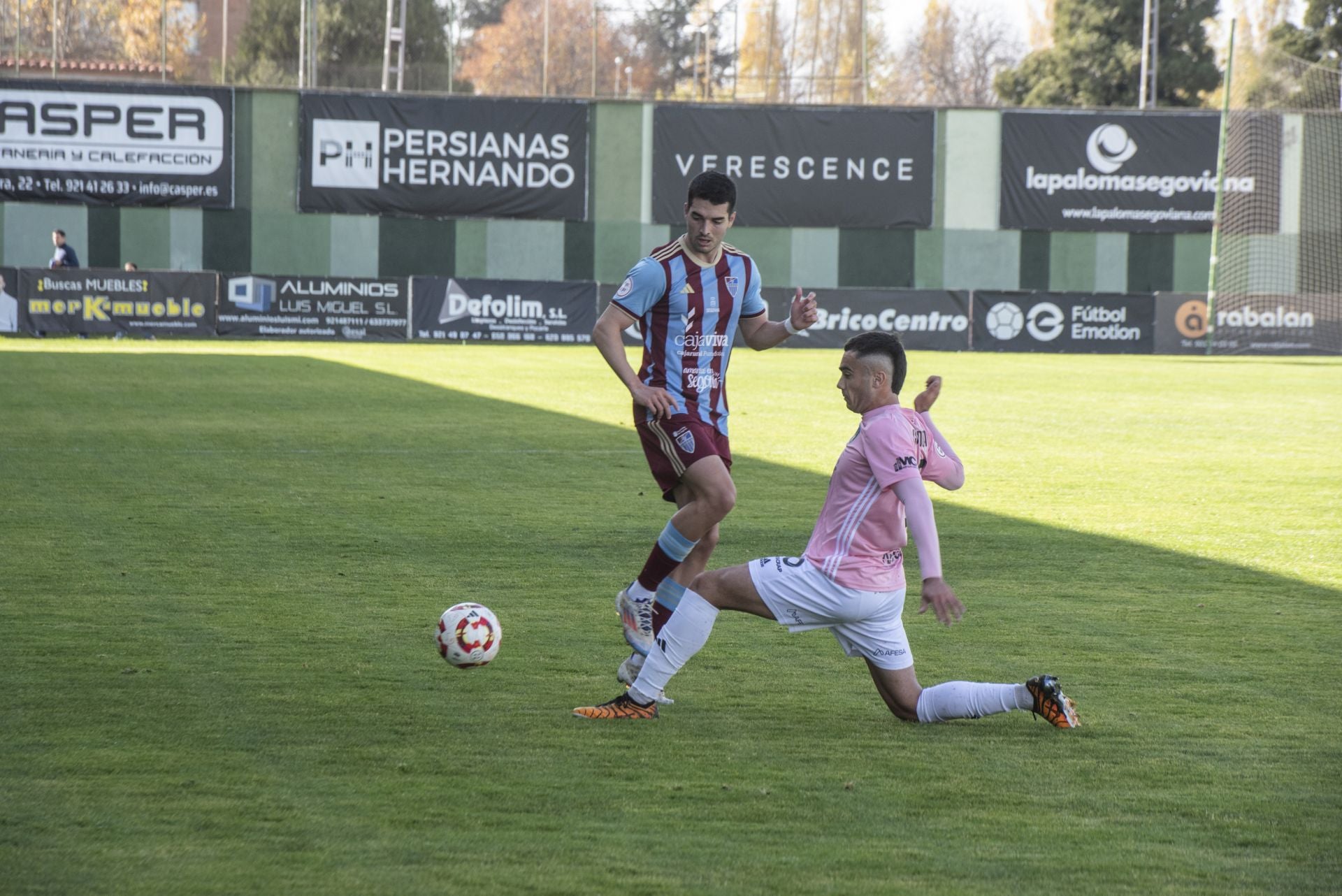 Fotos del partido entre la Segoviana y el Sestao