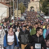 Una multitudinaria marcha popular recorre Segovia en solidaridad con el pueblo valenciano