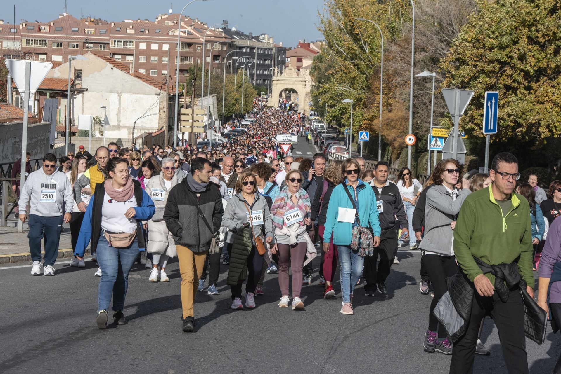 La Marcha Benéfica en imágenes