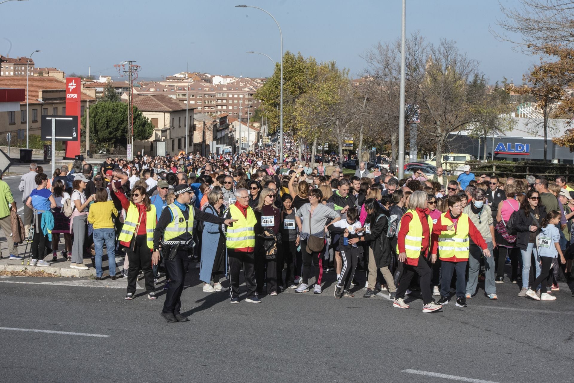 La Marcha Benéfica en imágenes