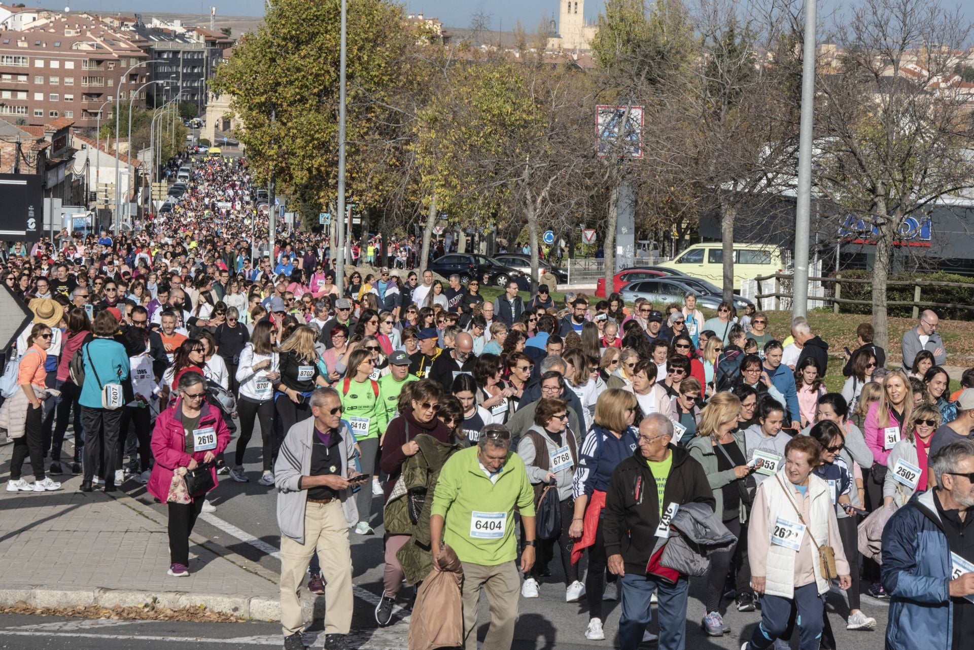 La Marcha Benéfica en imágenes