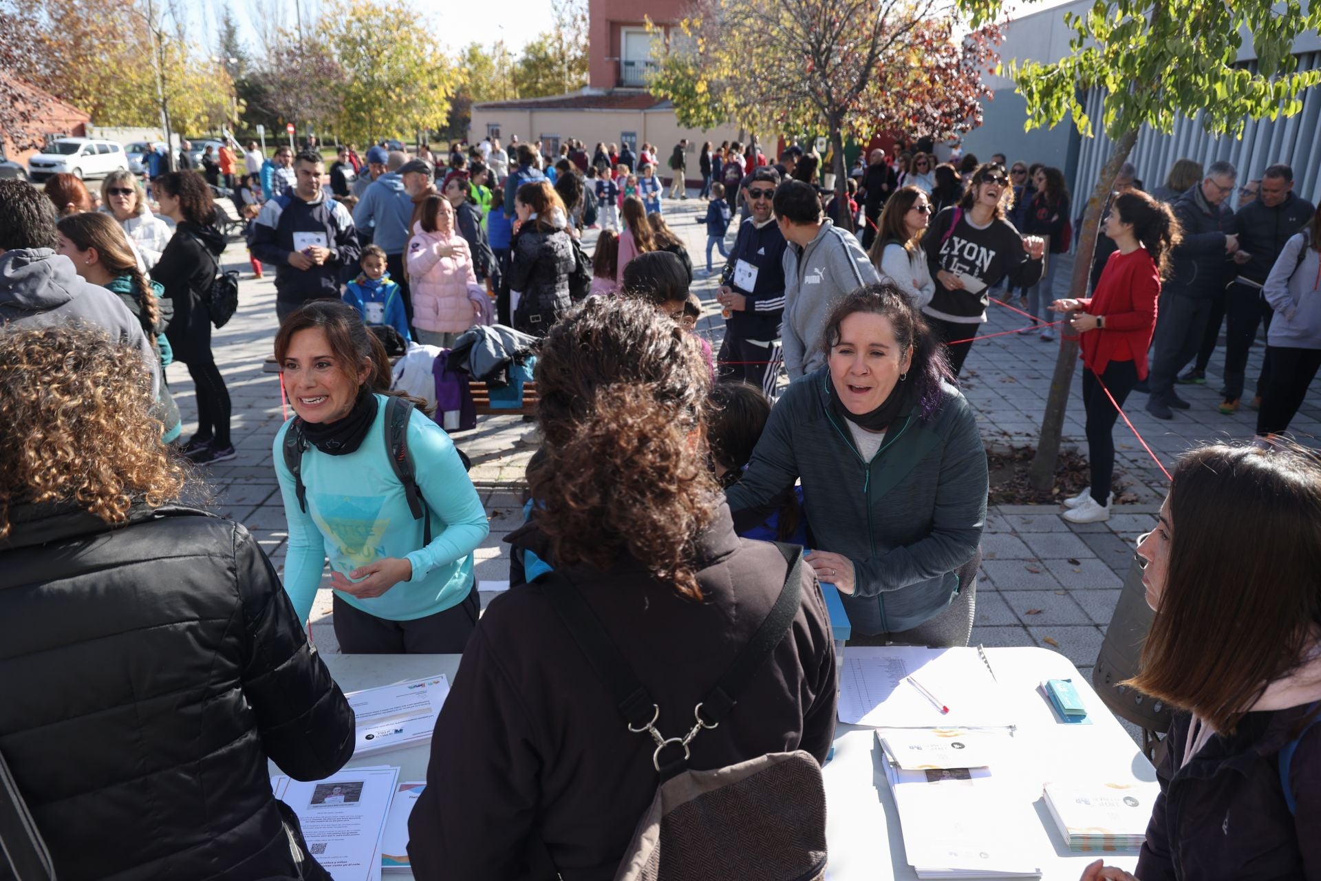 Marcha para recaudar fondos contra la leucemia en Valladolid