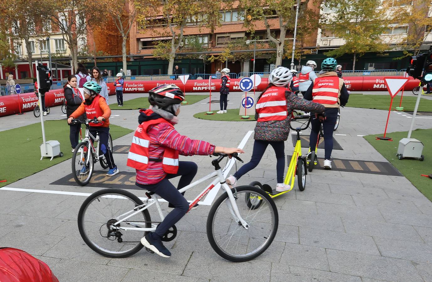 Seguridad vial para los escolares de Palencia