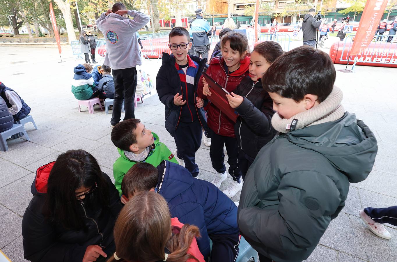 Seguridad vial para los escolares de Palencia