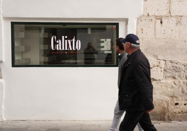 Lateral del local de Calixto del lado de la calle Calixto de la Torre.