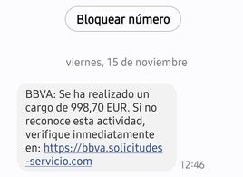 La Policía Local de Valladolid ha alertado de un nuevo intento de estafa por SMS.