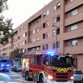 Un incendio en una vivienda obliga a desplazarse a los Bomberos a San Isidro