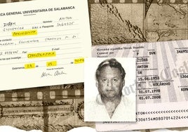 Zsolt Vamos utilizó un pasaporte falso con la identidad de Anton Ziska para acceder a varios mapas en la Biblioteca de la Universidad de Salamanca.