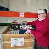 El Banco de Alimentos reparte en Valladolid 4.000 litros de leche de la DANA a punto de caducar