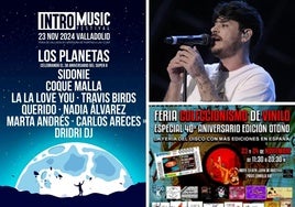 El festival Intro Music, la Feria del Coleccionismo de Vinilo y el concierto de Cepeda para el fin de semana