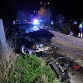 Heridas tres mujeres y un menor en un choque frontolateral en Aldeamayor