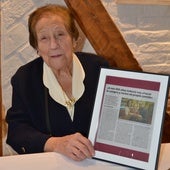 Los 101 años de María Puertas: «Quiero seguir viviendo y disfrutar de mis 7 bisnietos»