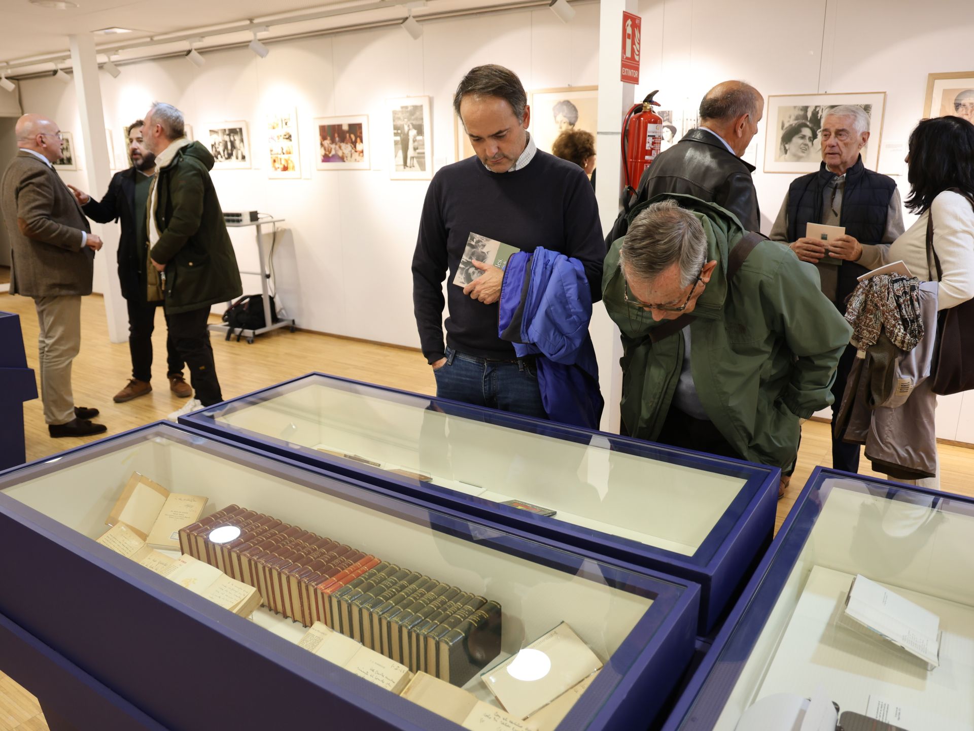 Exposición &#039;Ángeles, el equilibrio de Miguel Delibes&#039;, en el Pabellón de Cristal de Valladolid