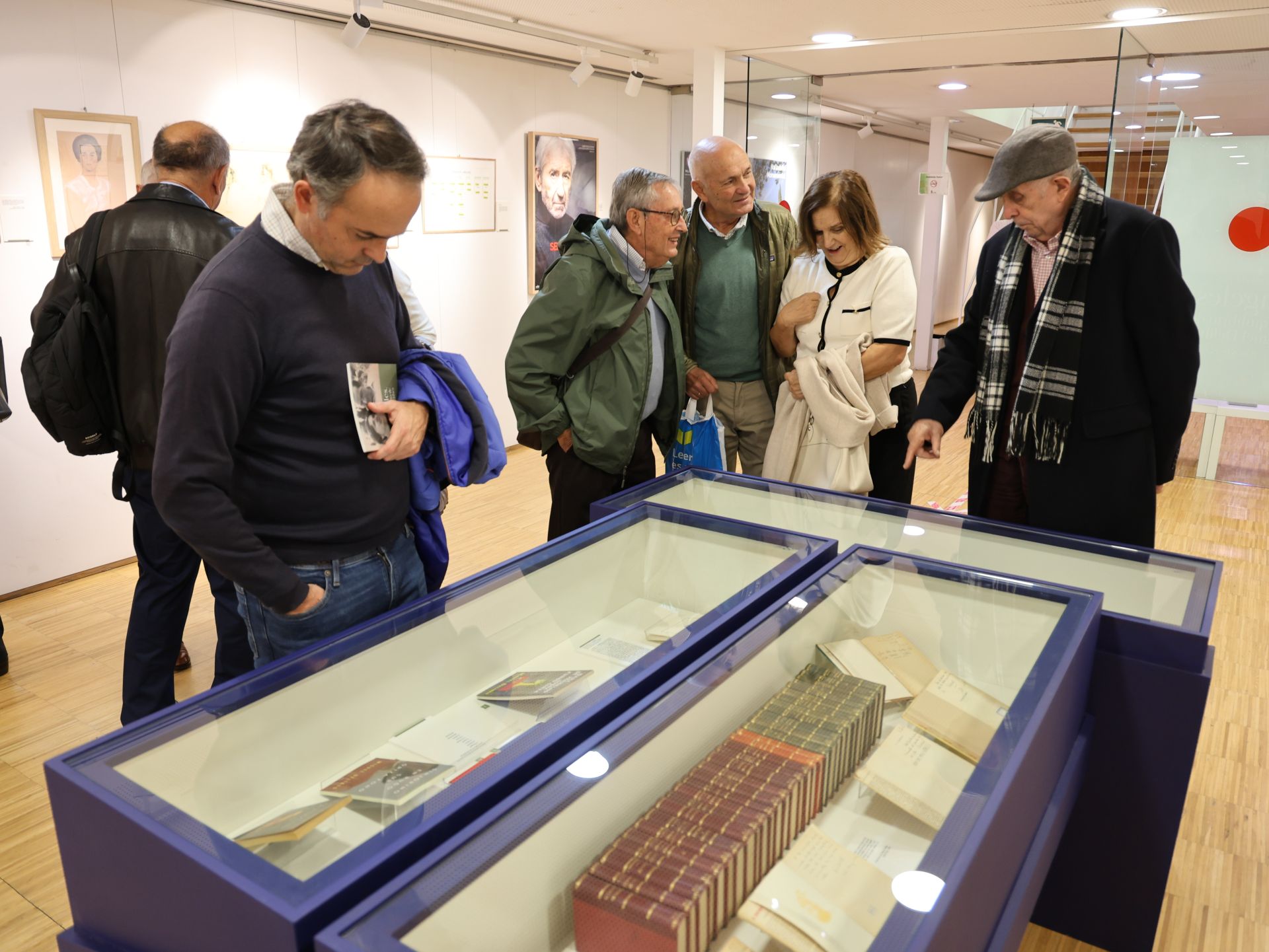 Exposición &#039;Ángeles, el equilibrio de Miguel Delibes&#039;, en el Pabellón de Cristal de Valladolid