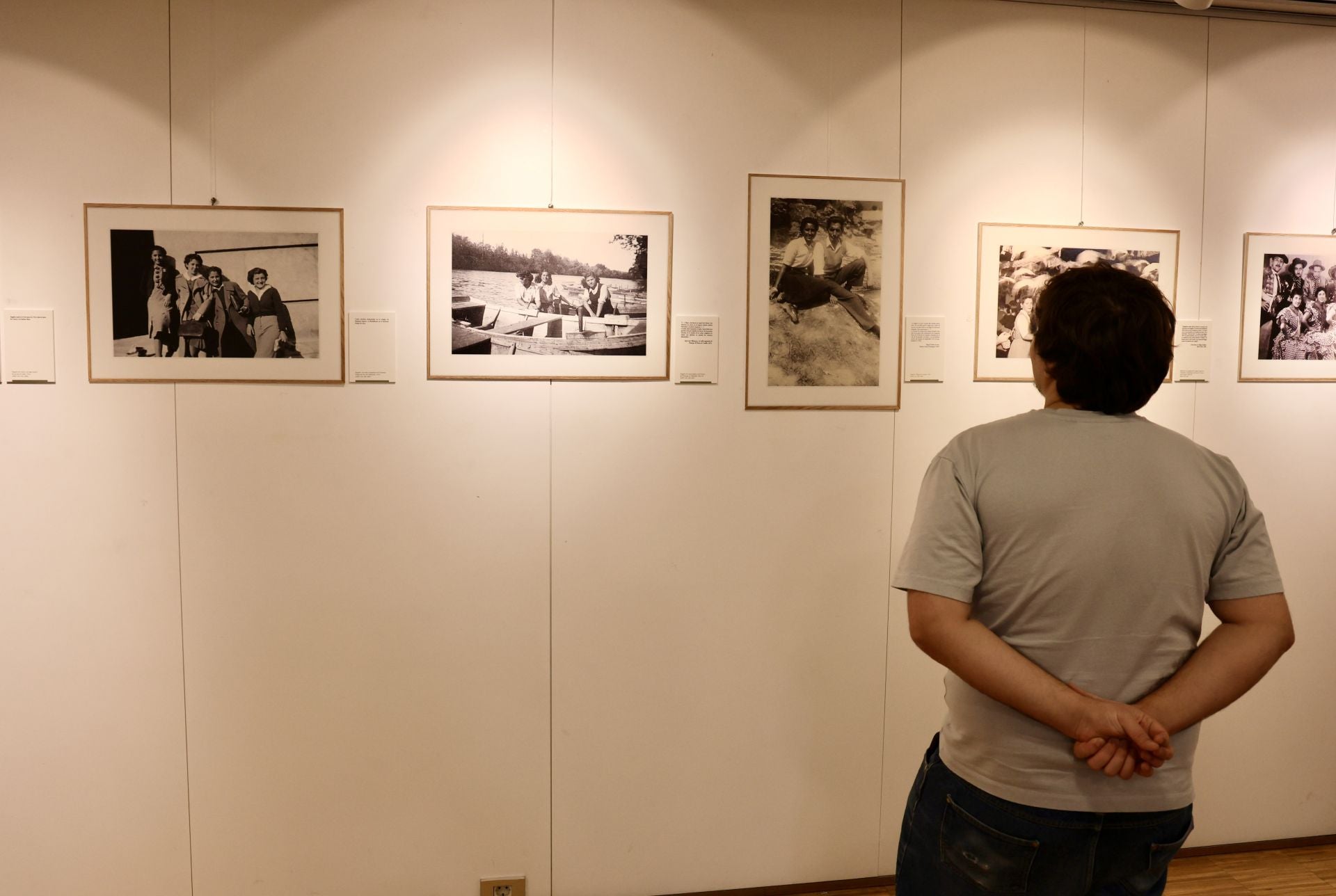 Exposición &#039;Ángeles, el equilibrio de Miguel Delibes&#039;, en el Pabellón de Cristal de Valladolid