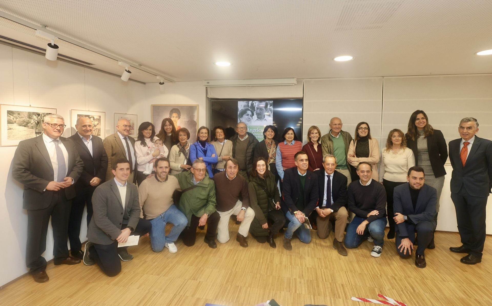 Exposición &#039;Ángeles, el equilibrio de Miguel Delibes&#039;, en el Pabellón de Cristal de Valladolid