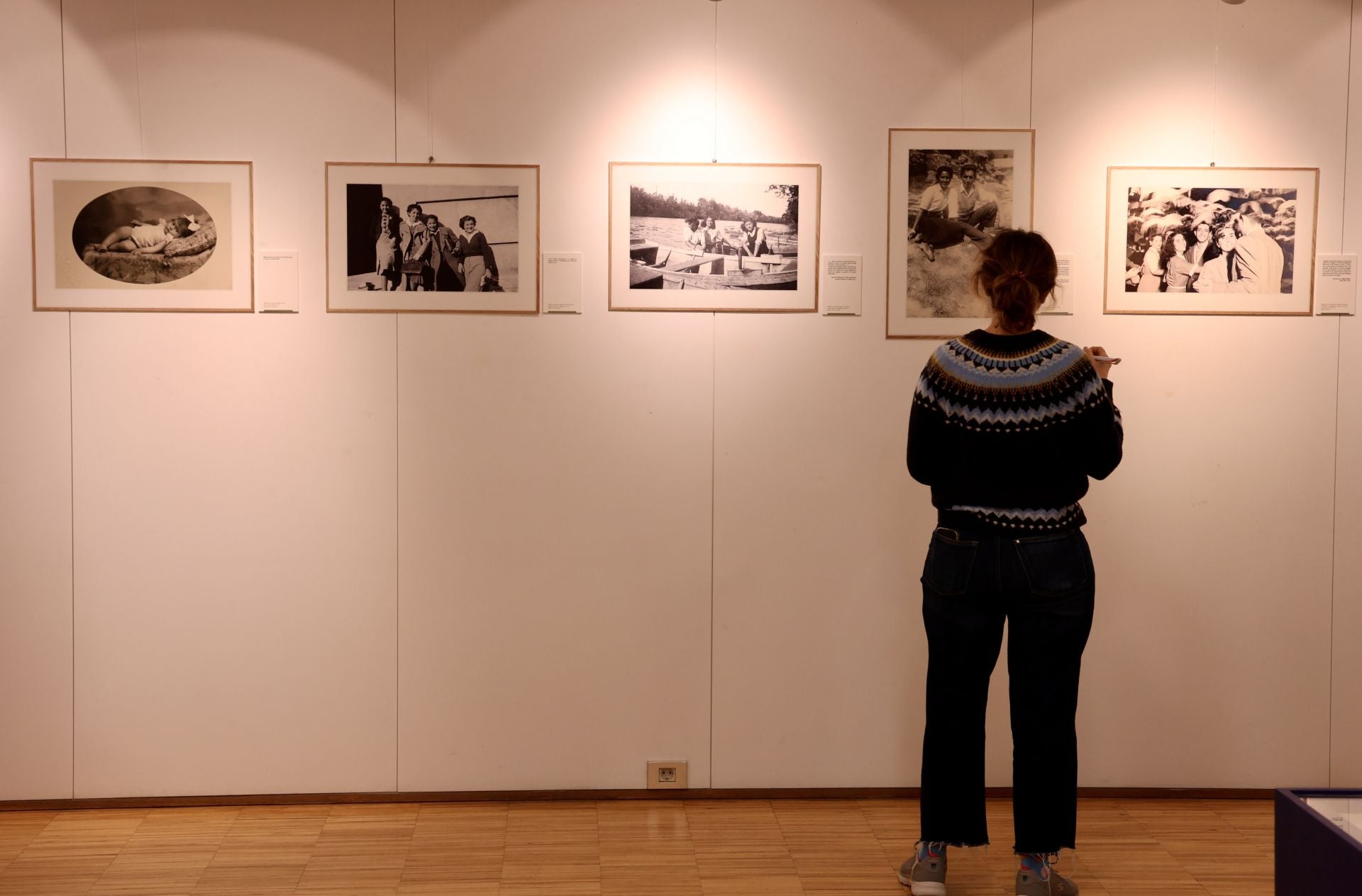 Exposición &#039;Ángeles, el equilibrio de Miguel Delibes&#039;, en el Pabellón de Cristal de Valladolid