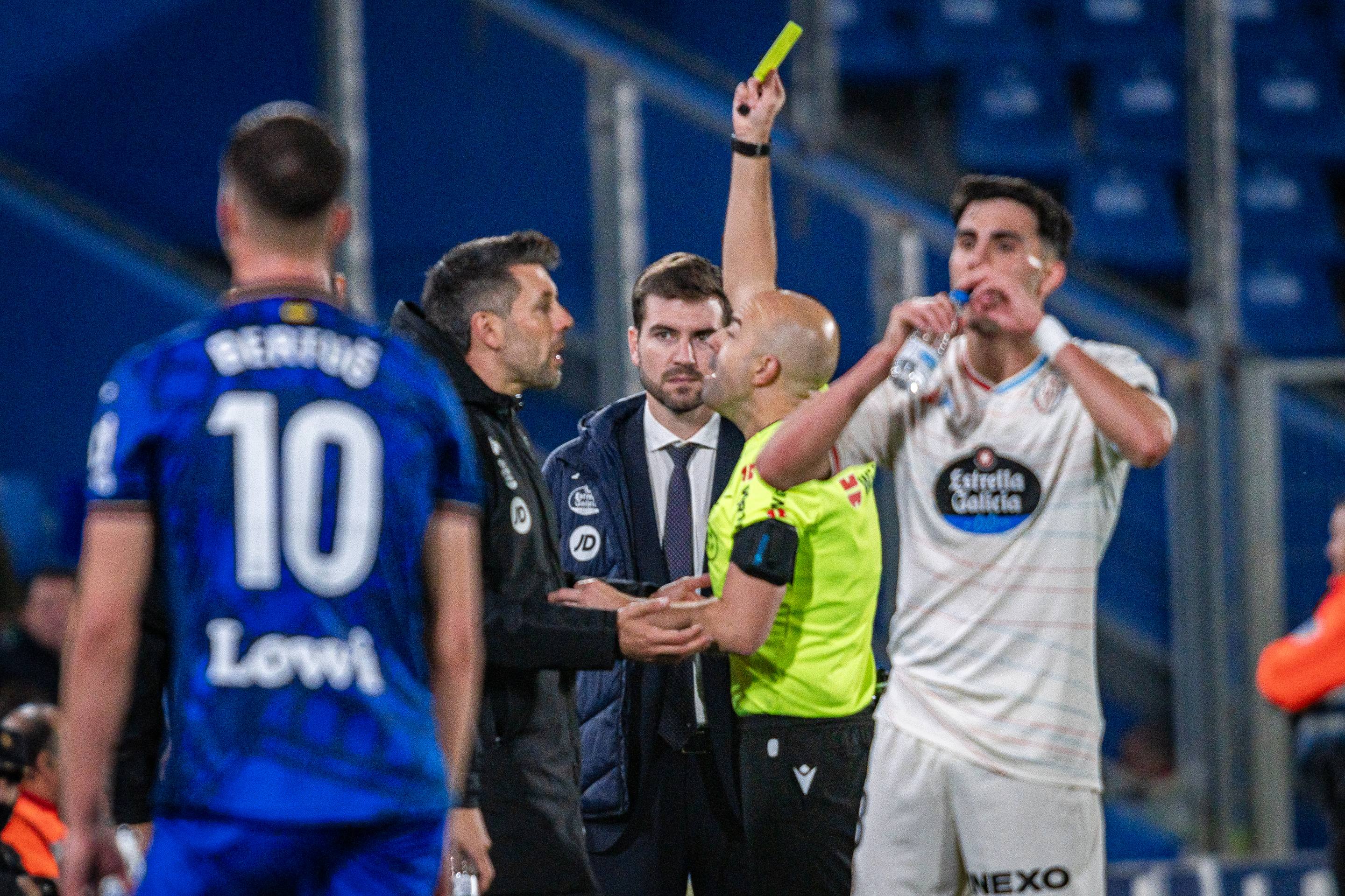 La derrota del Real Valladolid ante el Getafe, en imágenes