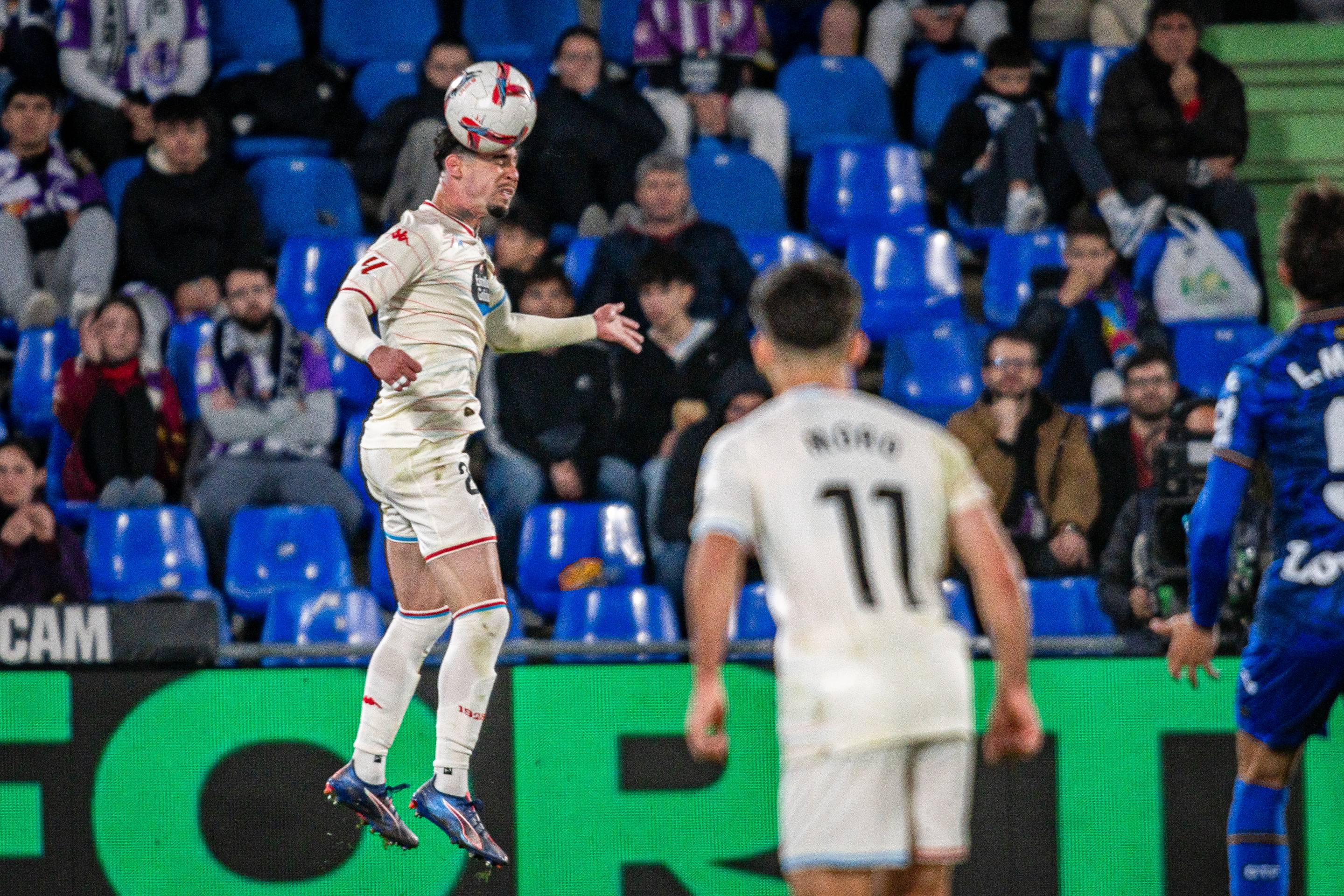 La derrota del Real Valladolid ante el Getafe, en imágenes