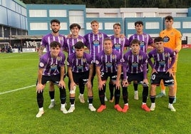 Alineación inicial del Real Valladolid Promesas este sábado en Laredo