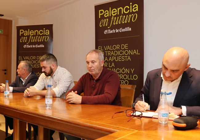 Los participantes en la Mesa 'Palencia en Futuro', en un momento del debate.