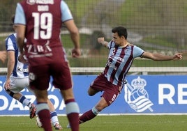 Partido entre la Real Sociedad B y la Gimnástica Segoviana