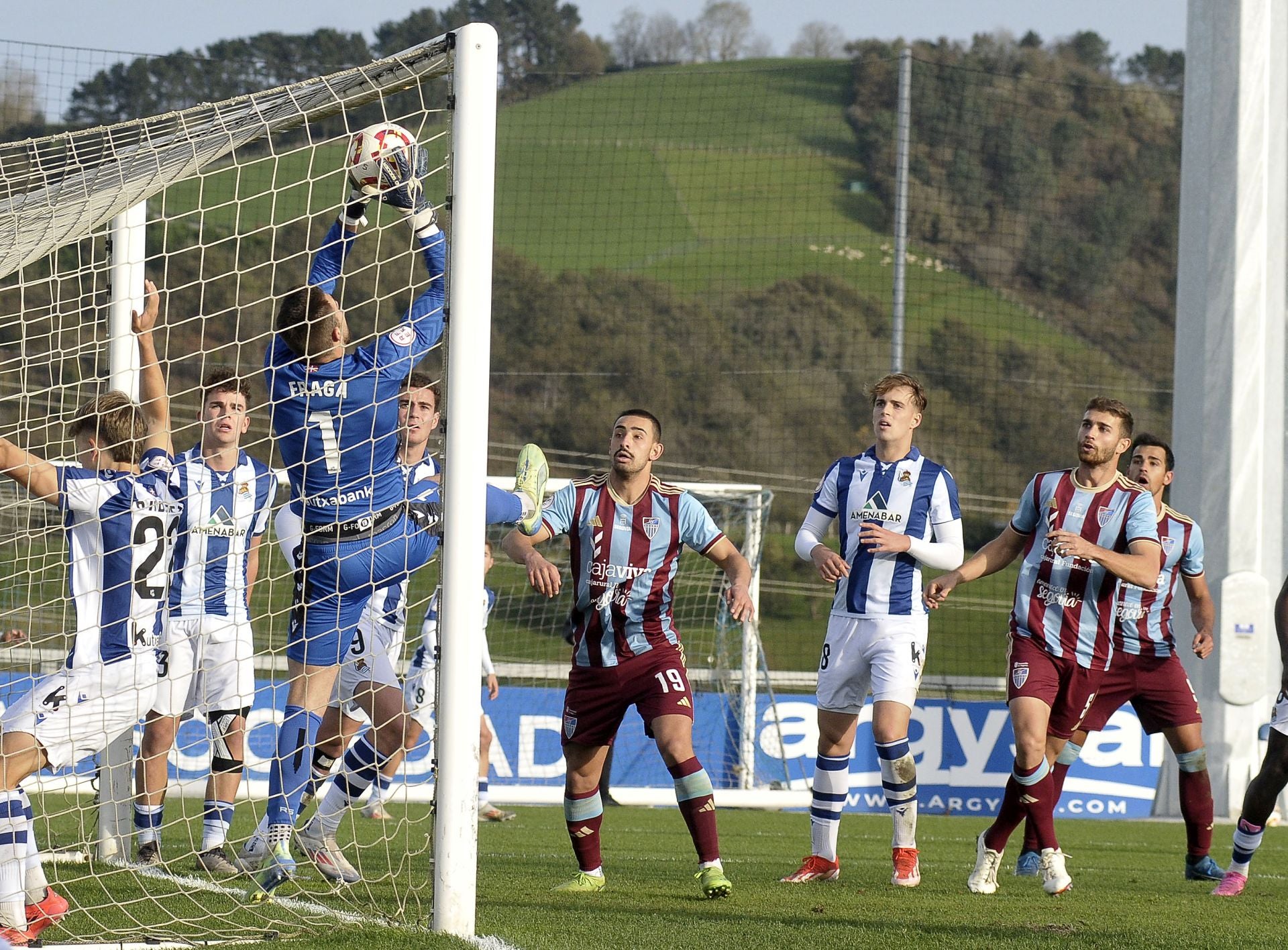 Fotos de la derrota de la Segoviana ante la Real B