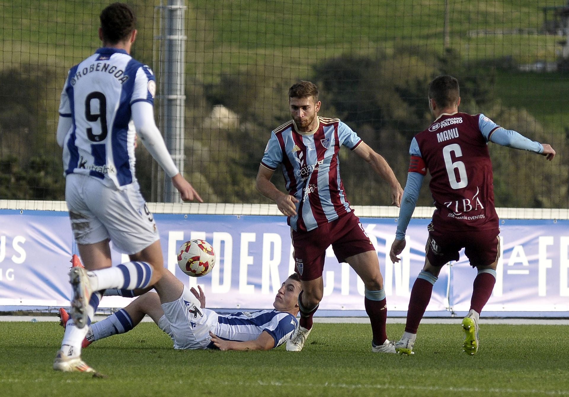 Fotos de la derrota de la Segoviana ante la Real B