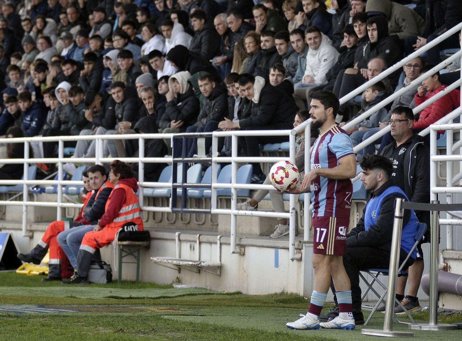 Fotos de la derrota de la Segoviana ante la Real B