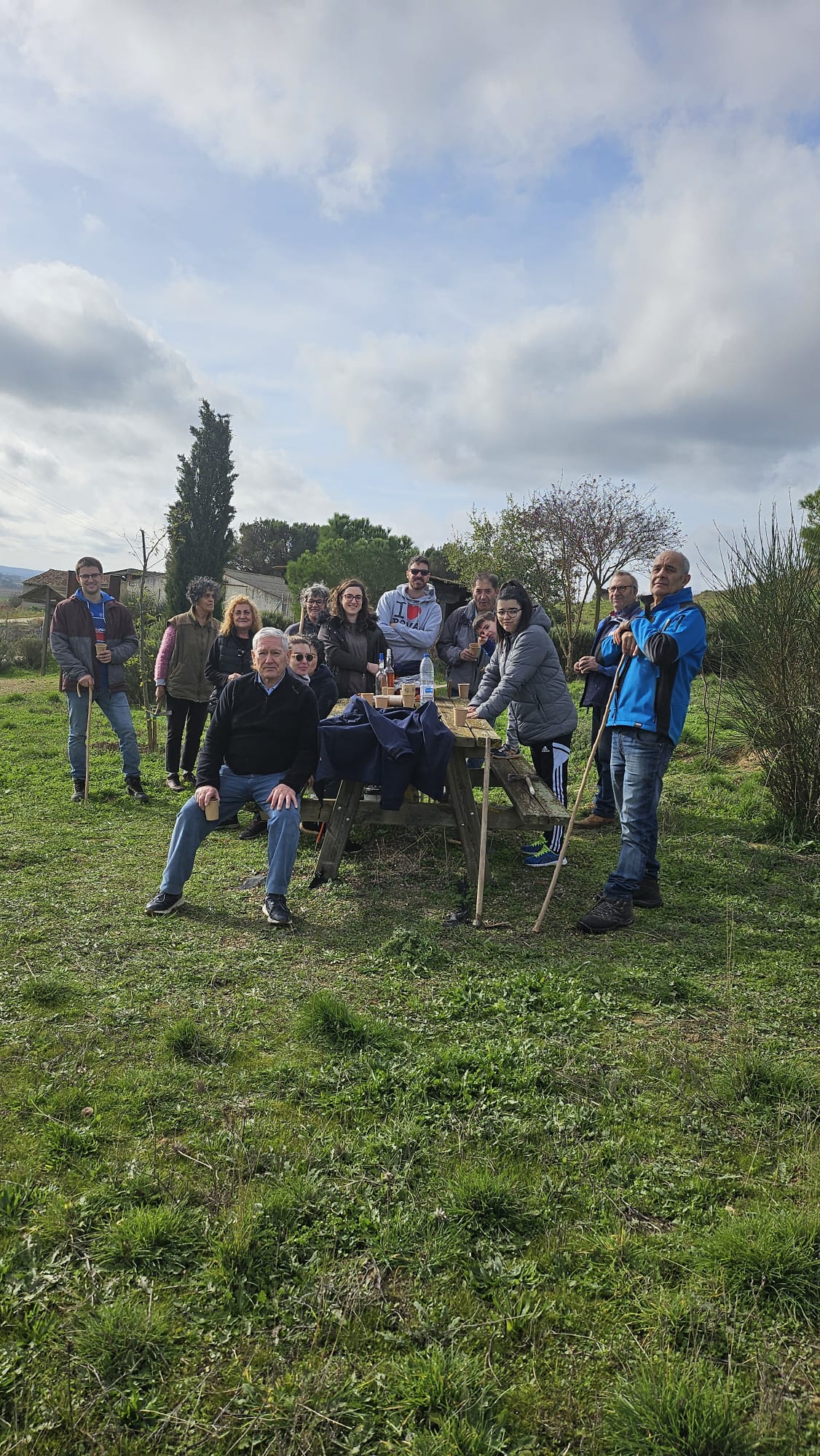 Tordehumos planta más de 600 bellotas en las laderas del castillo