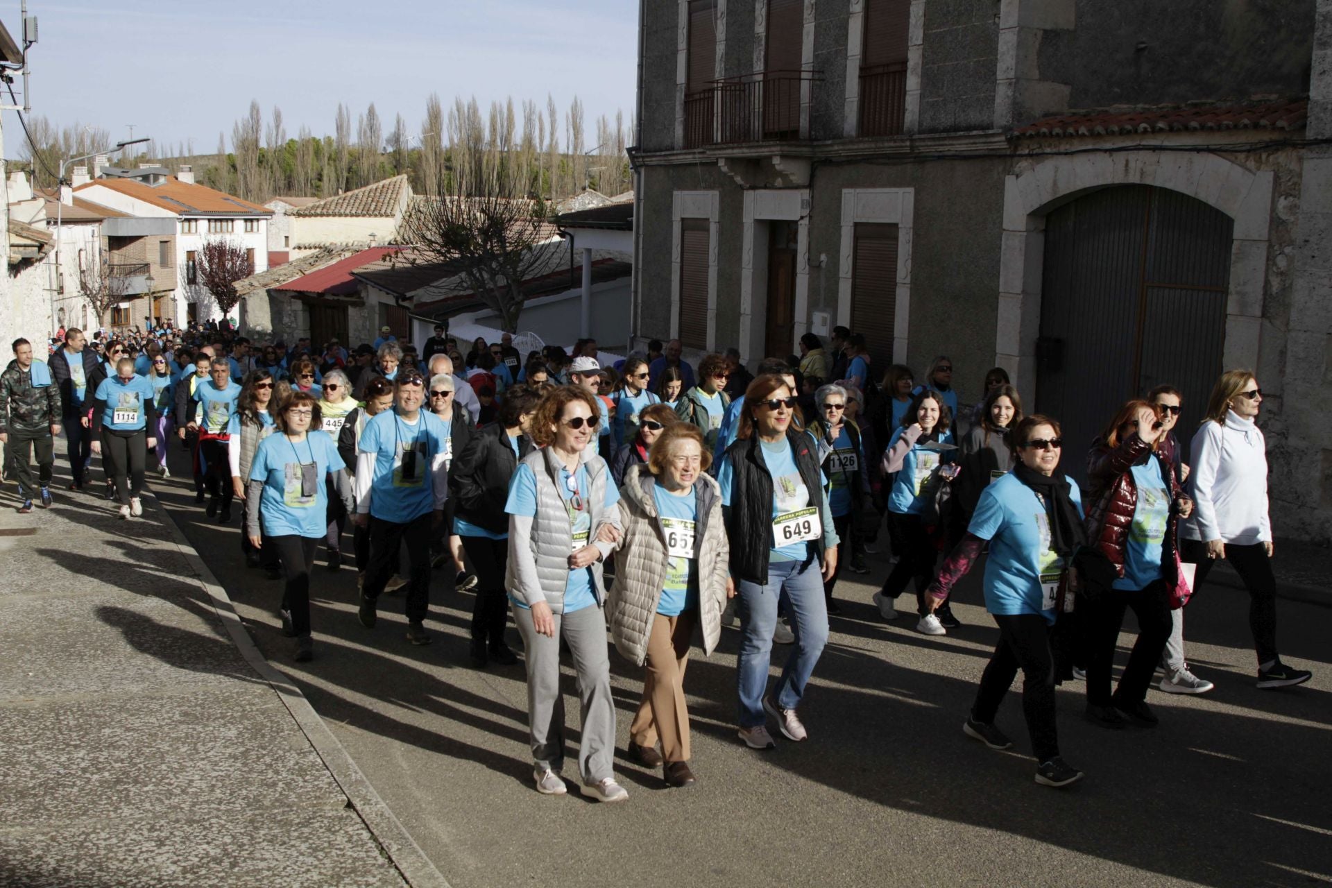 La carrera y marcha solidaria Bahabón, en imágenes