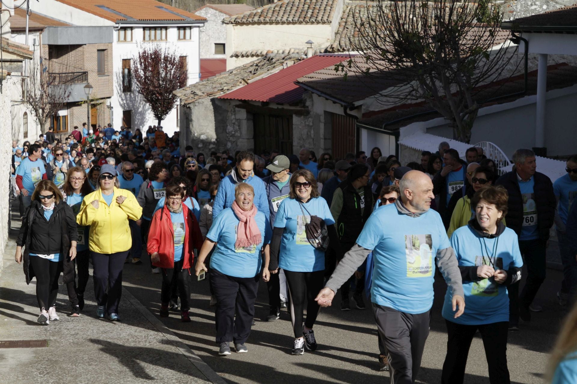 La carrera y marcha solidaria Bahabón, en imágenes