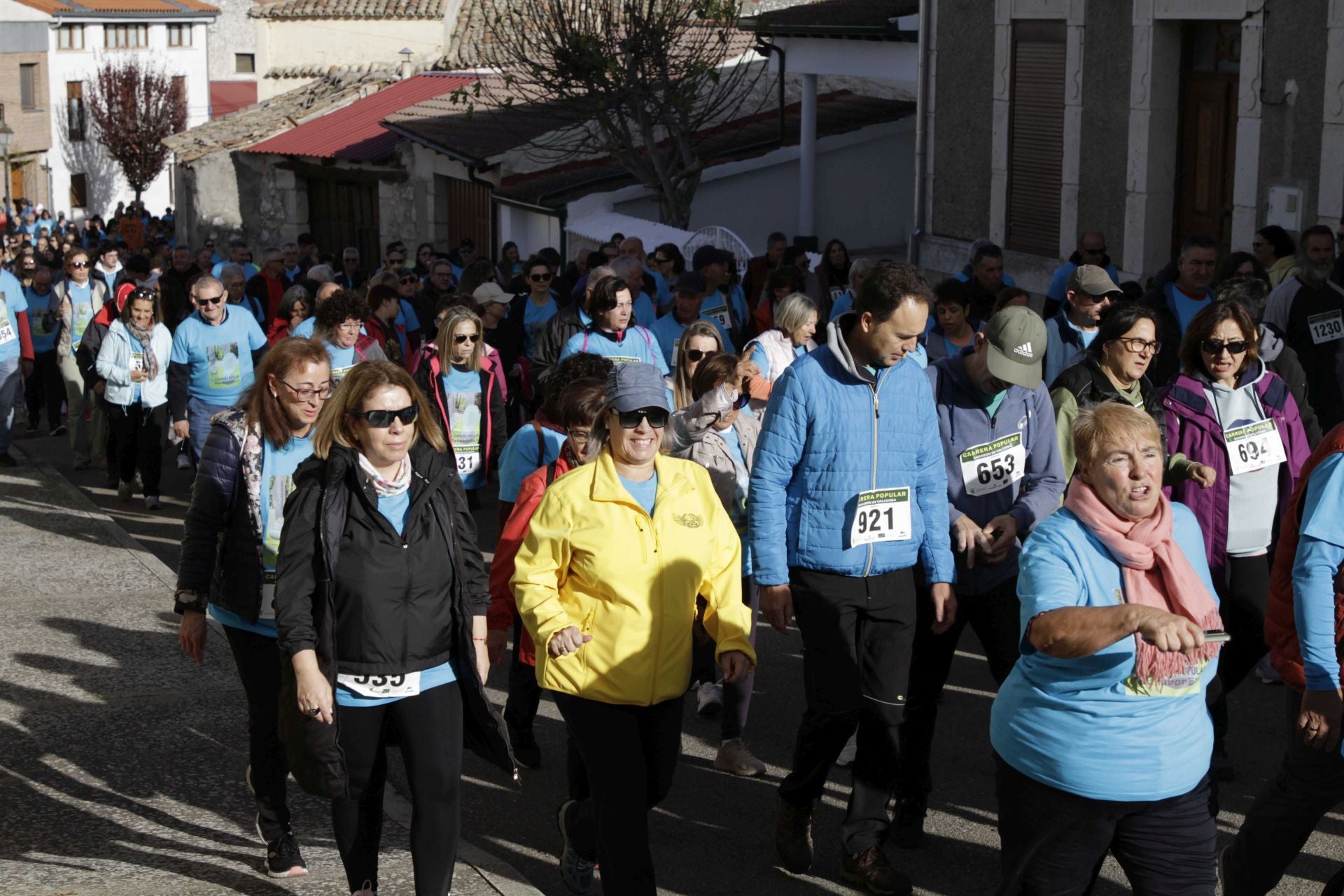 La carrera y marcha solidaria Bahabón, en imágenes