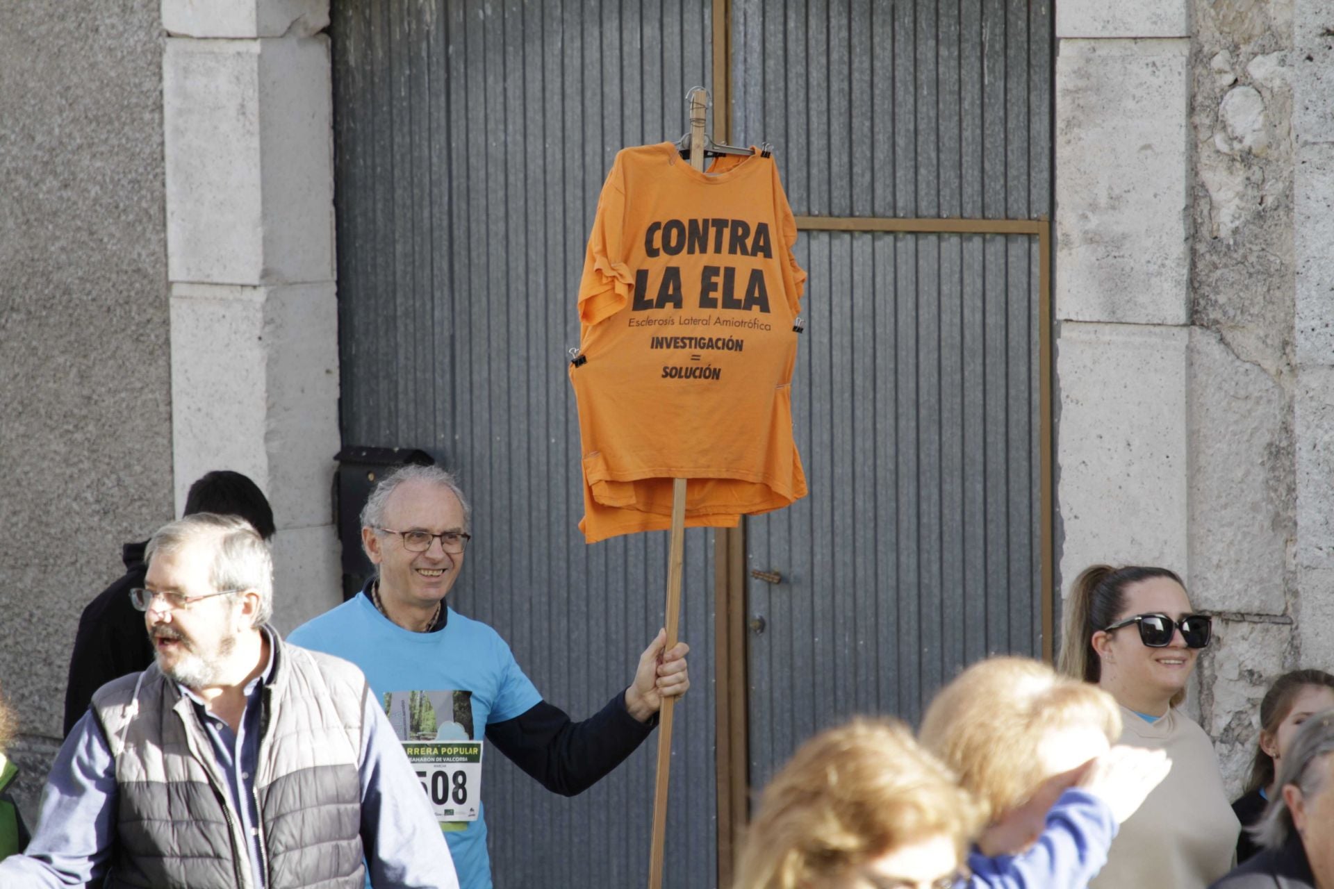 La carrera y marcha solidaria Bahabón, en imágenes