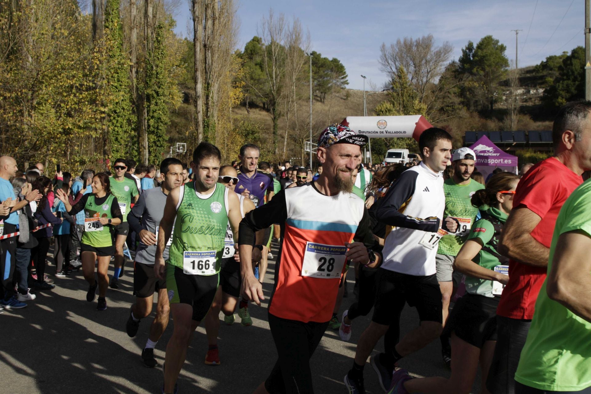 La carrera y marcha solidaria Bahabón, en imágenes