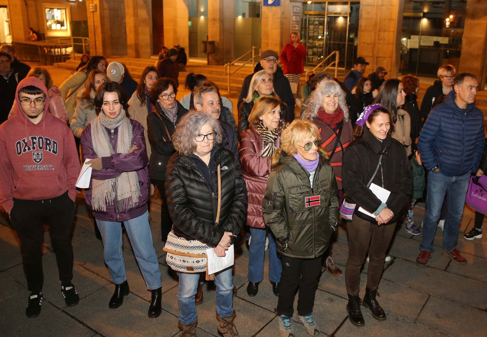 Clamor contra la violencia machista en Segovia