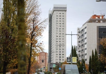 El edificio más alto de Valladolid que estuvo décadas abandonado