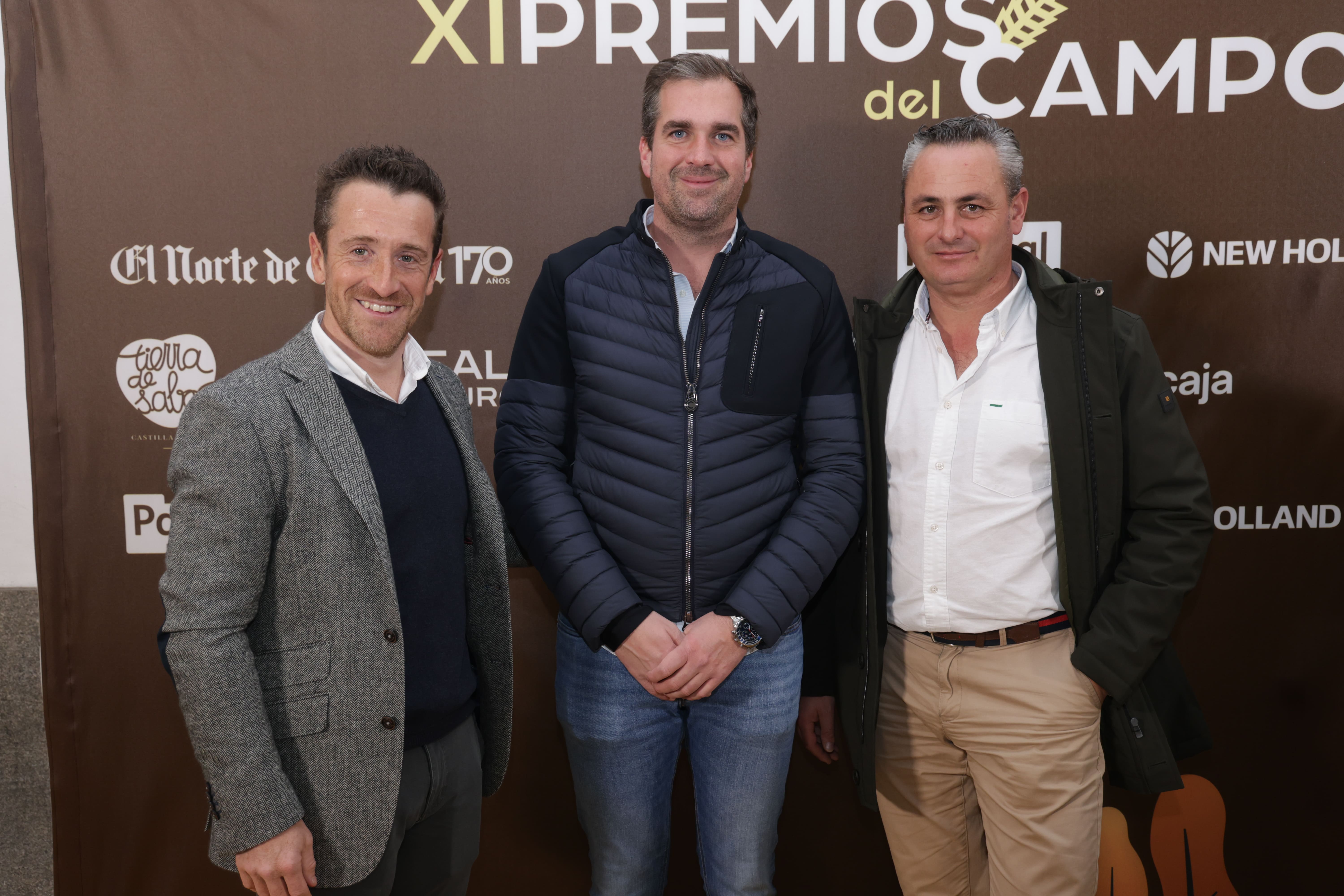 Sergio Hernández (Hernan-Villa), Gonzalo Pérez (Medinagro) y Andrés Pérez.