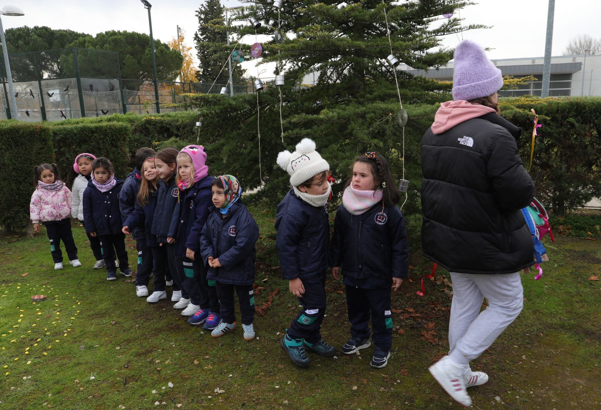 Los más pequeños del Santa Rita, en el campus de Palencia