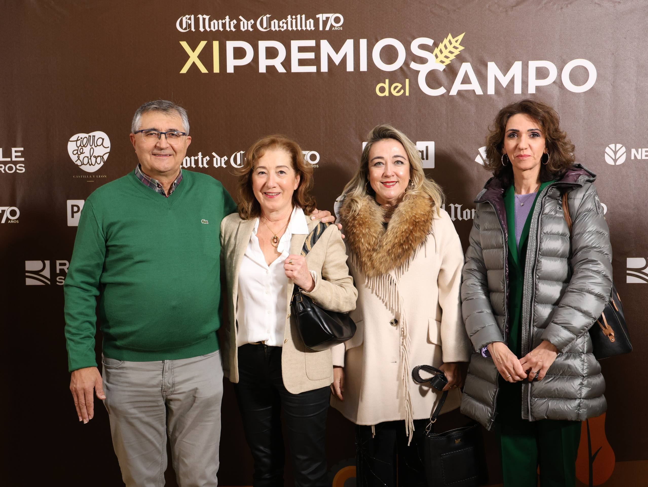 José Ignacio de la Fuente, Mercedes Miguel, Ruth Anderez y Maria José de la Parte