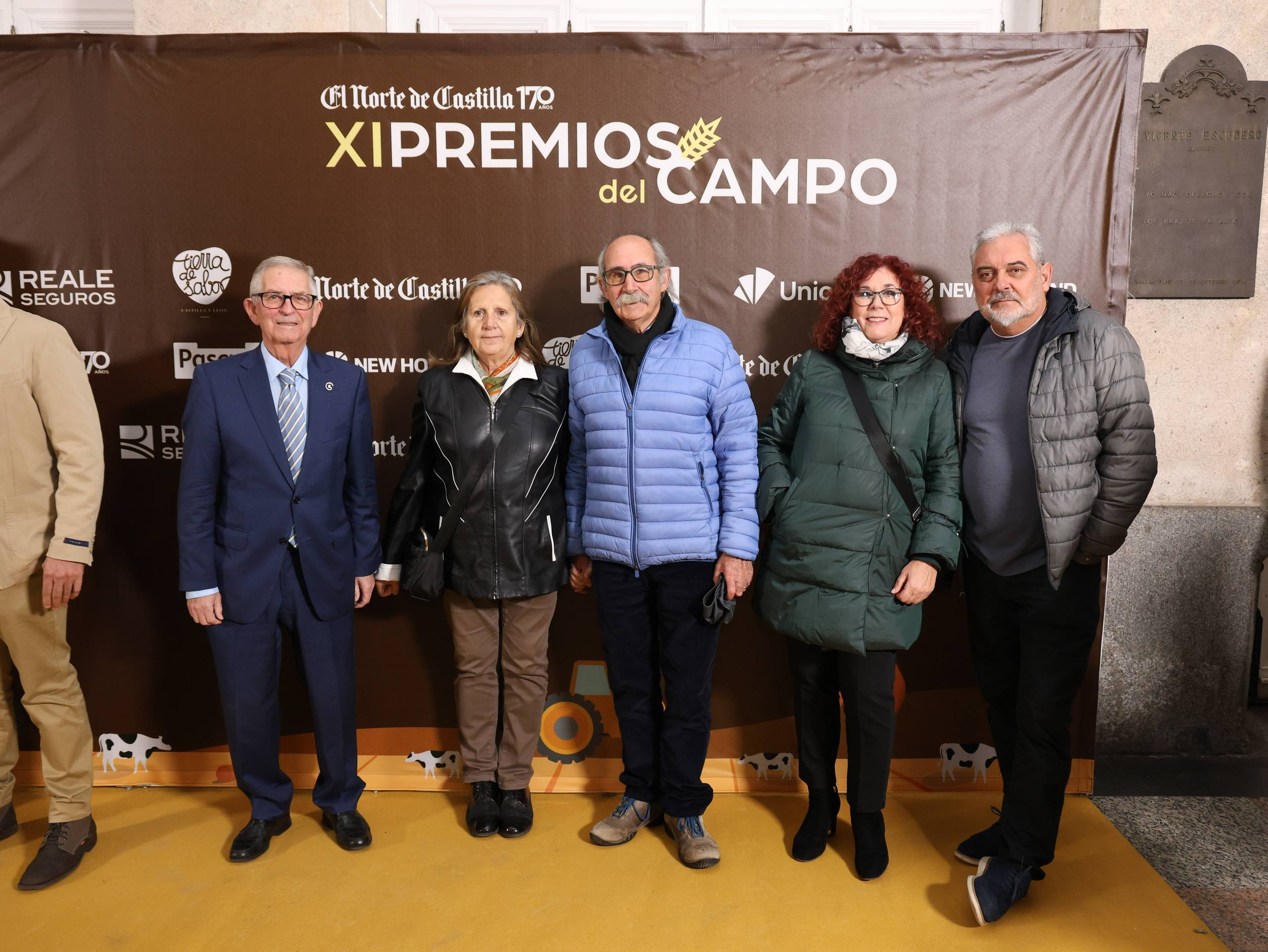 Armando Reinosa, Belén Madrigal, Emilio Sánchez, Pilar Varela y Manuel García