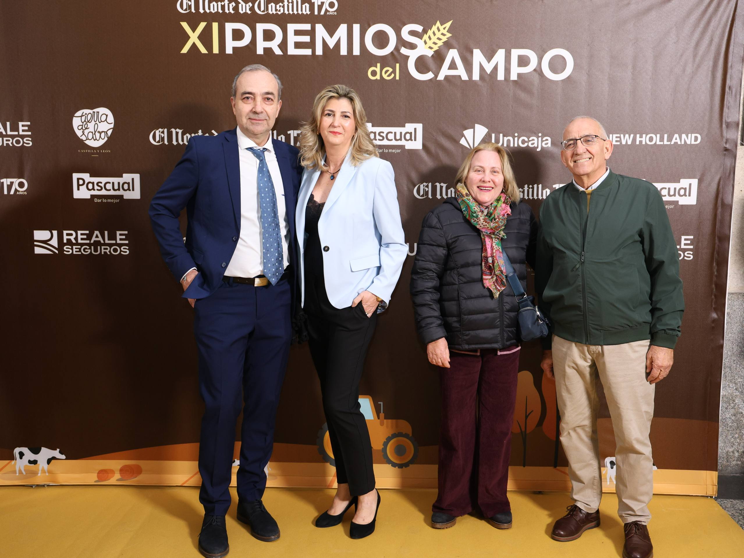 Juan Carlos Fernández, Pilar Fernández, María Luisa Andrés y Jesús Rodríguez de la Granja