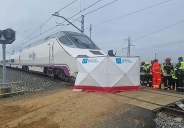 Descartan más víctimas en el arrollamiento de un tren Alvia a un coche en Husillos