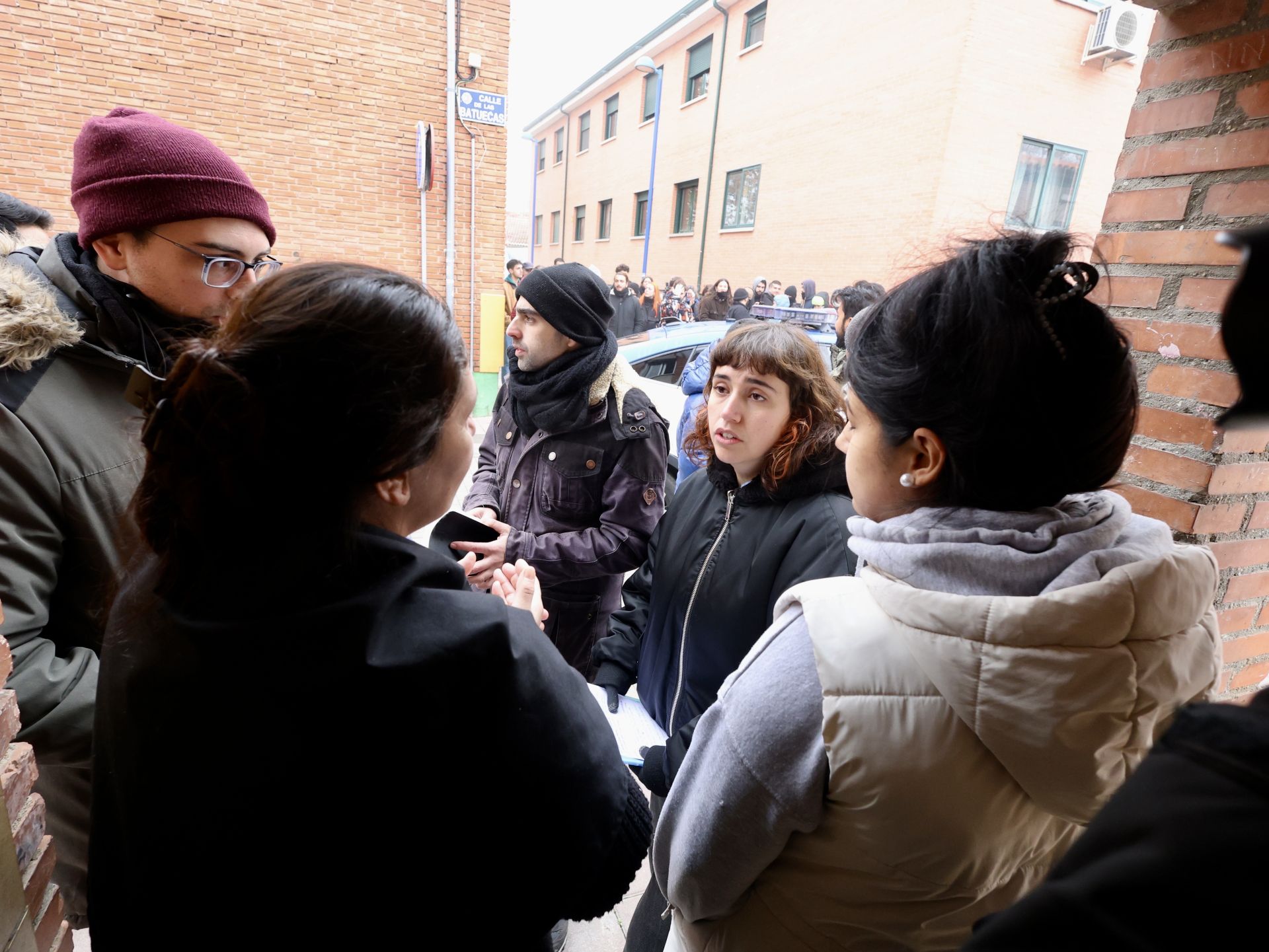 Las imágenes de la protesta del Sindicato de Vivienda en Barrio España