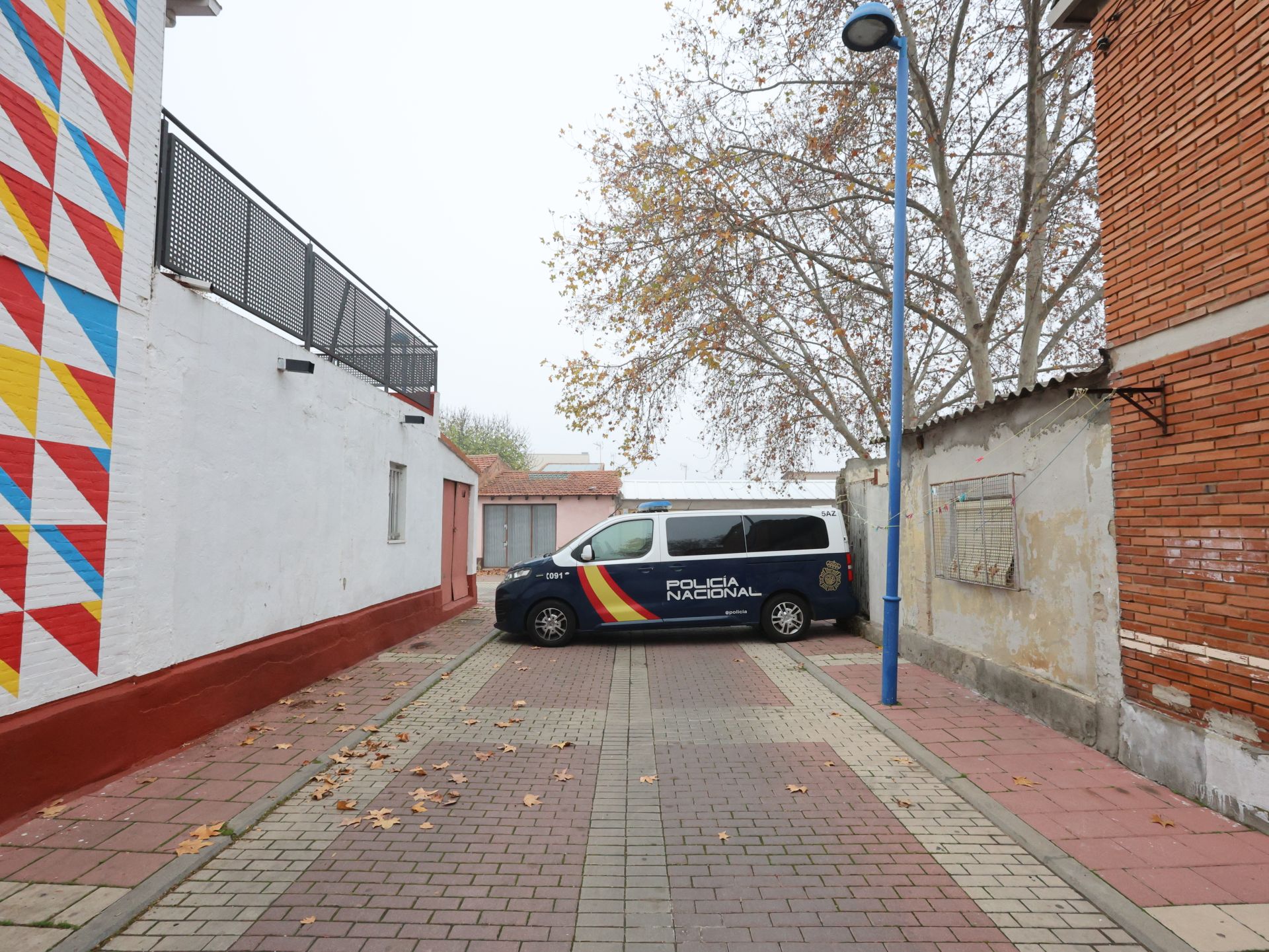 Las imágenes de la protesta del Sindicato de Vivienda en Barrio España