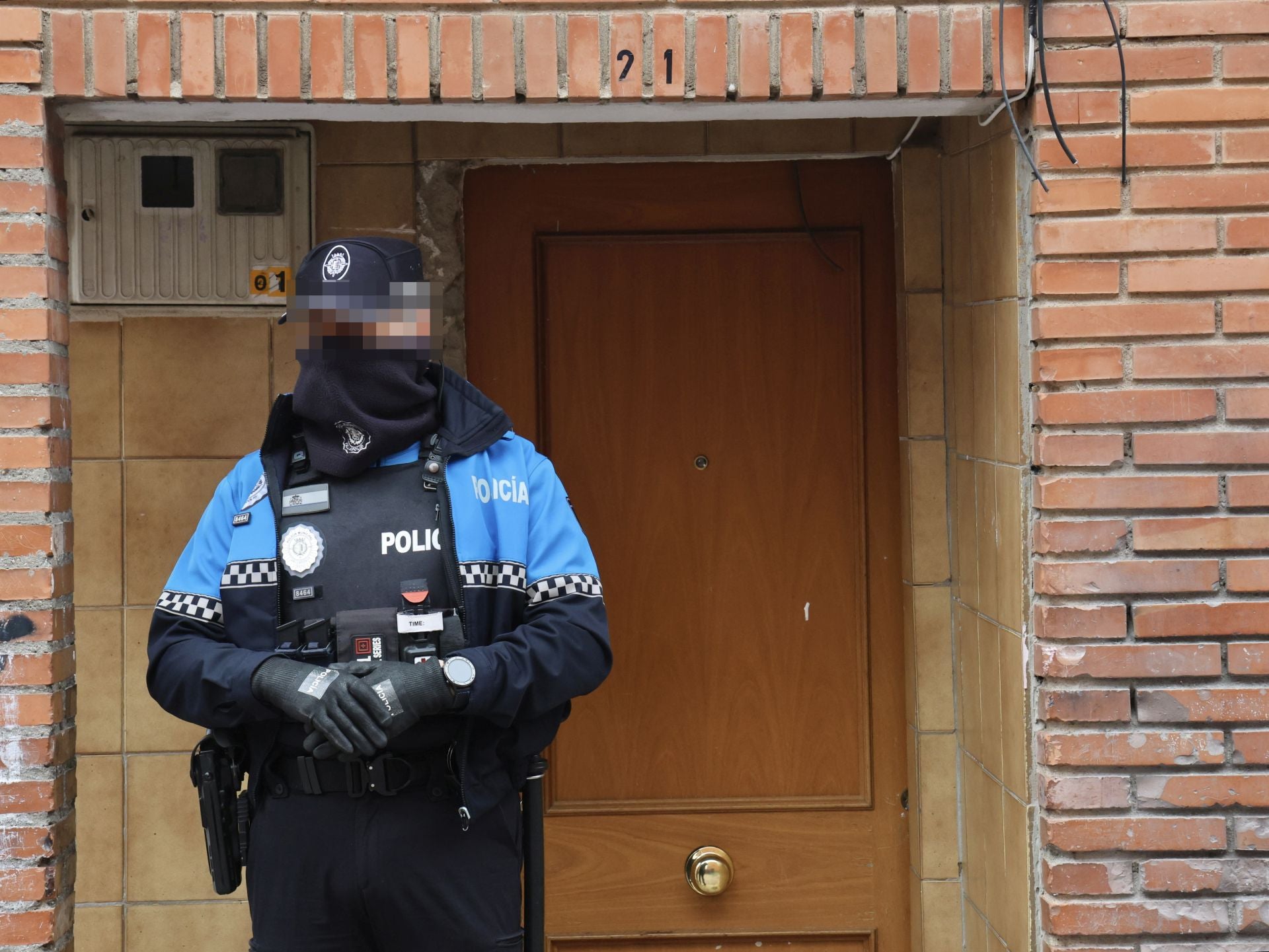 Las imágenes de la protesta del Sindicato de Vivienda en Barrio España