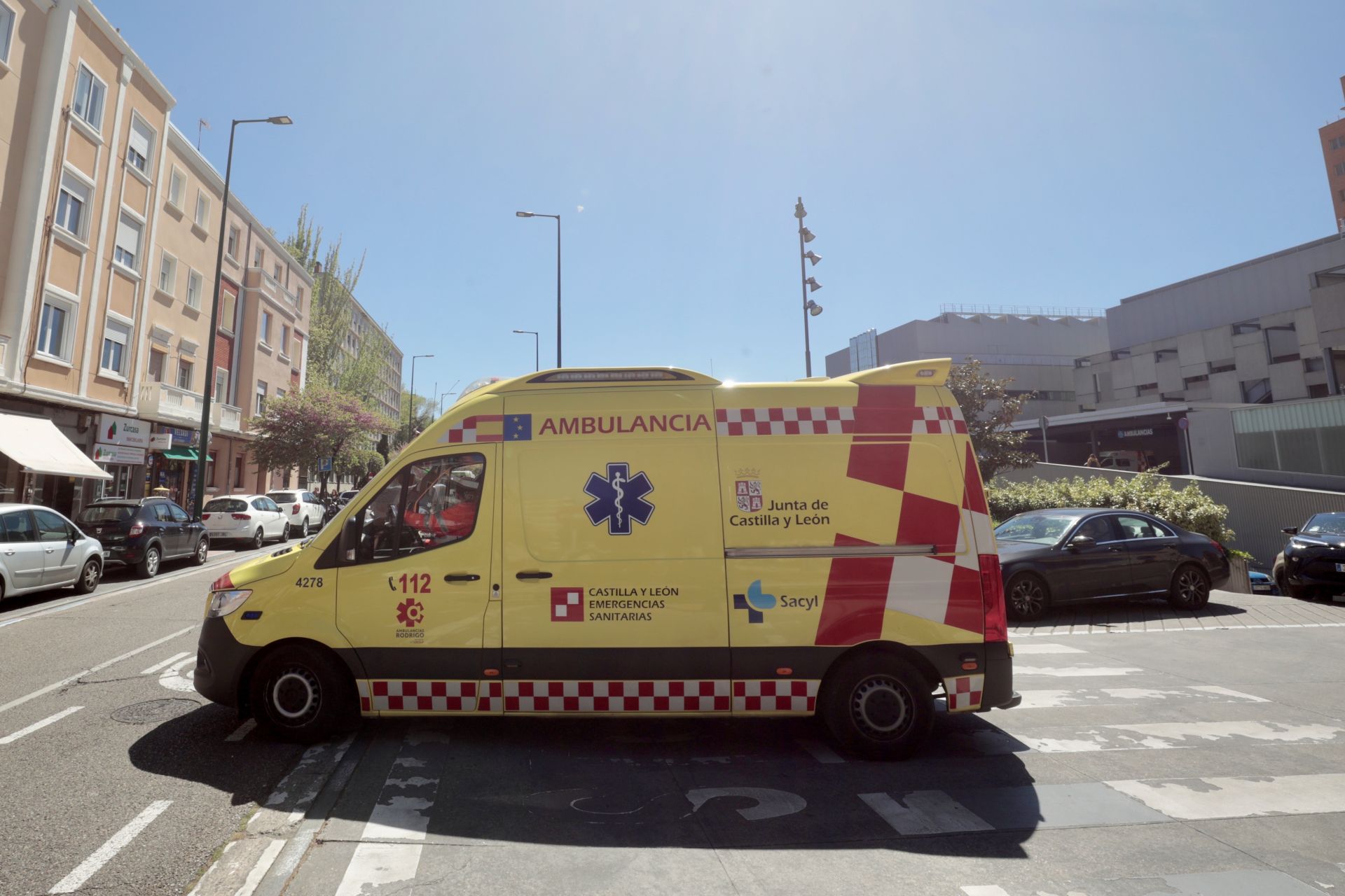 Imagen de archivo de una ambulancia.