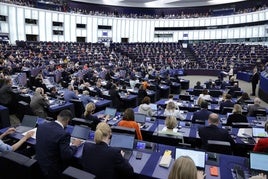 Parlamento Europeo, en imagen de archivo.