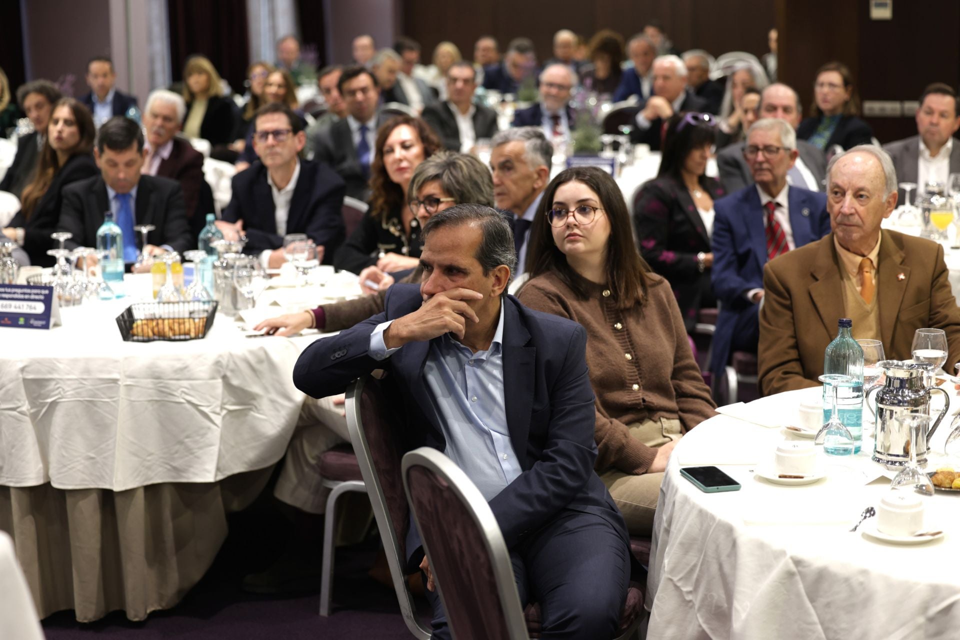 Asistentes al Foro Económico de El Norte de Castilla.